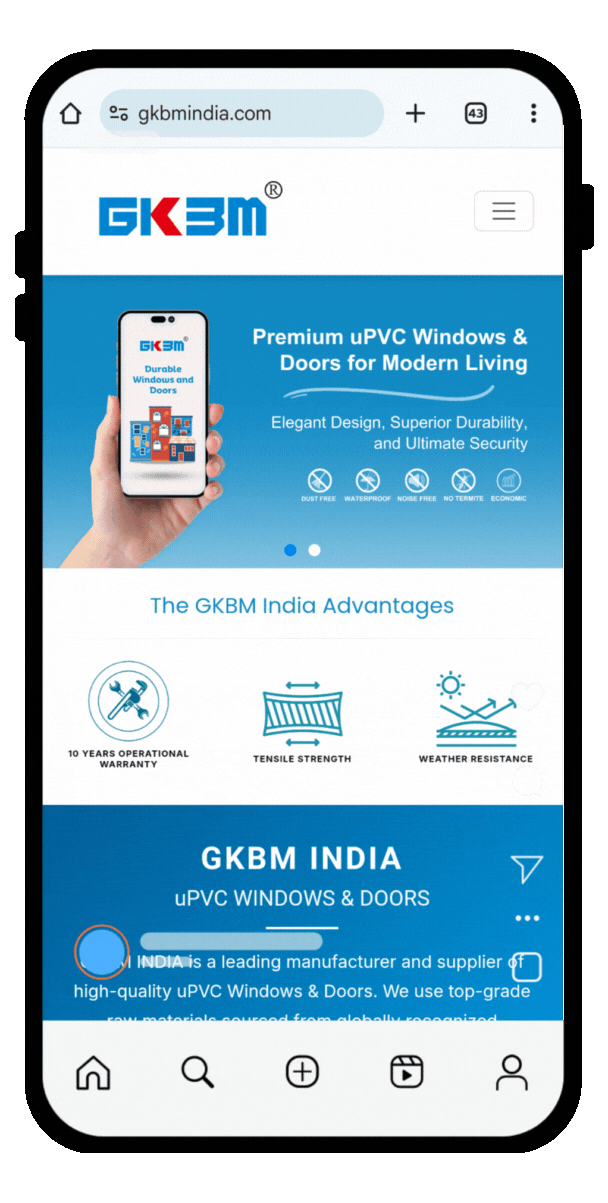 UPVC Window Mockup